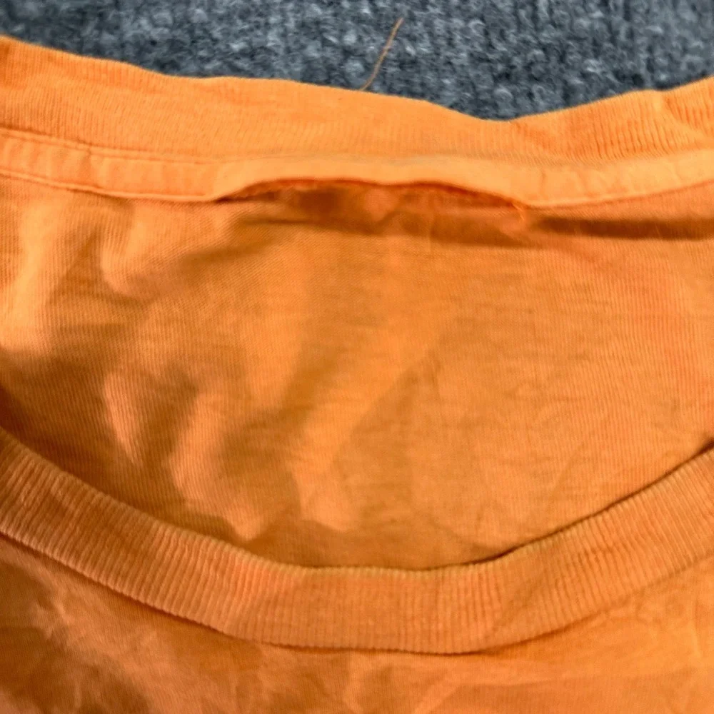 Polo Ralph Lauren T-Shirt Mens Size 2XL Orange Short Sleeve Pony Logo Casual Tee